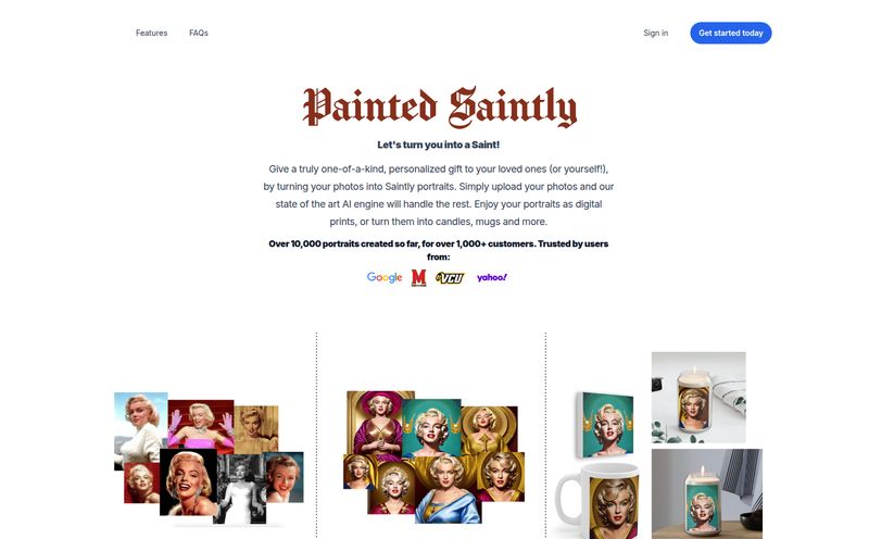 Painted Saintly