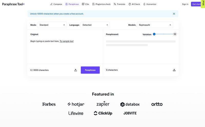 Paraphrase Tool