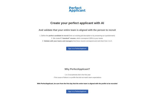 PerfectApplicant