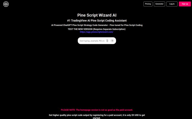 Pine Script Wizard AI