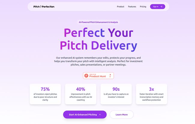 Pitch Perfection - AI Pitch Analysis