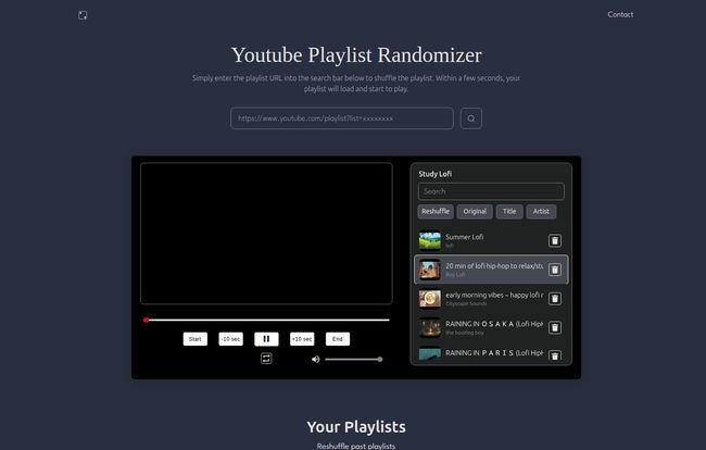 Playlist Randomizer