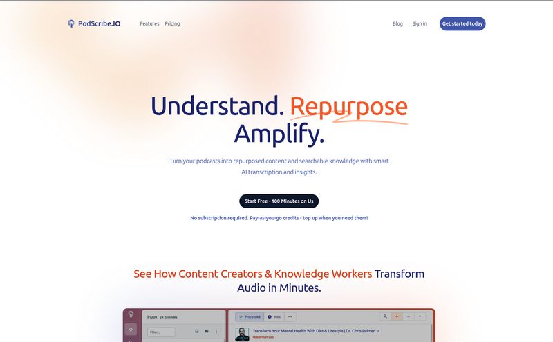 PodScribe.IO