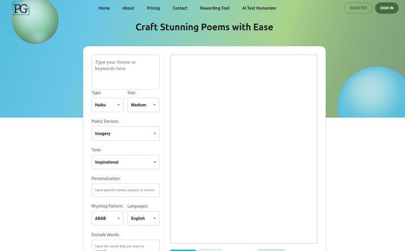 PoemGenerator.io