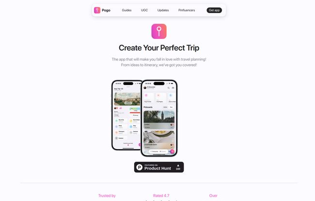 Pogo Travel Planning App