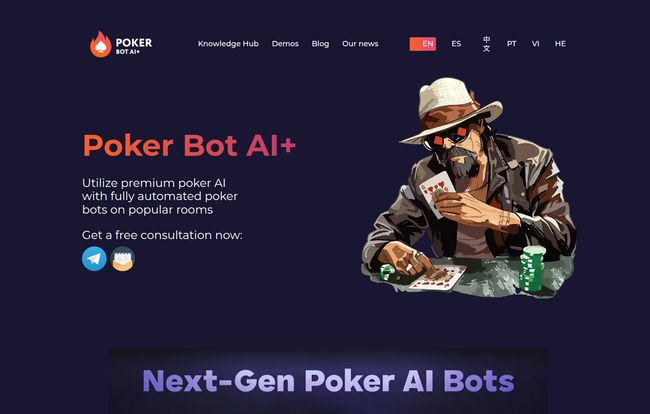 Poker Bot AI+