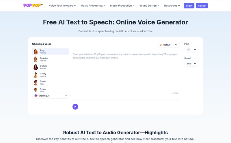 PopPop AI Text to Speech