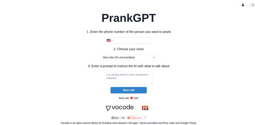 PrankGPT