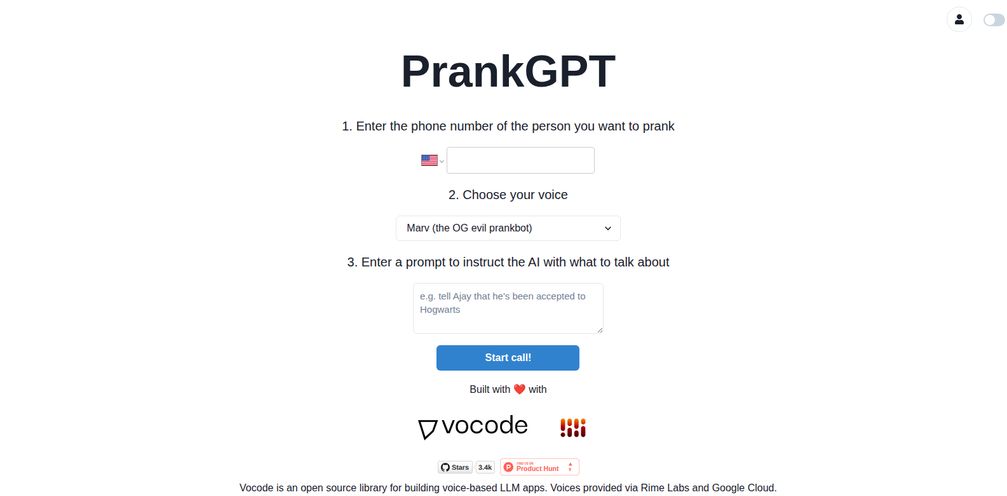 PrankGPT