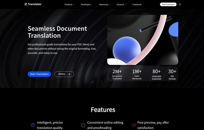 Precise AI Document Translator