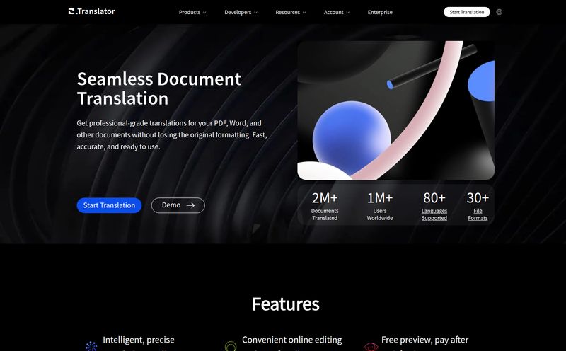 Precise AI Document Translator