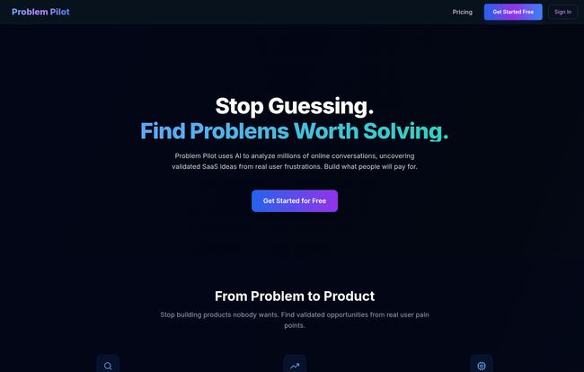 Problem Pilot