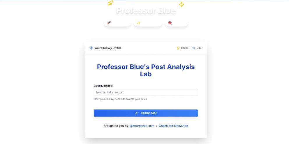 Professor Blue