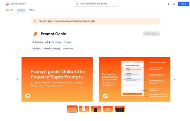 Prompt Genie