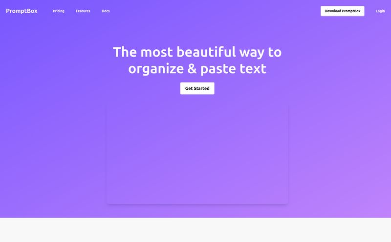 PromptBox