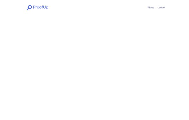 ProofUp