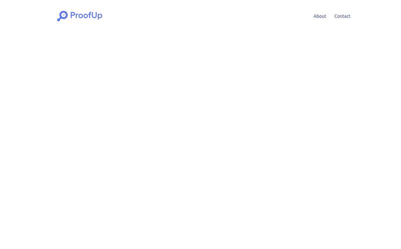 ProofUp
