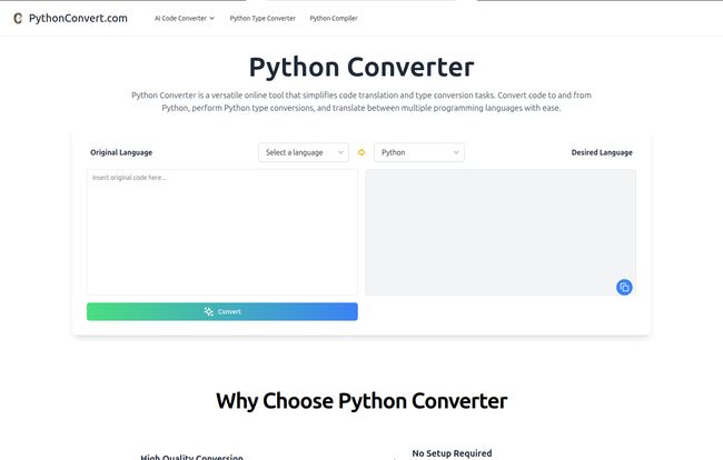 Python Converter