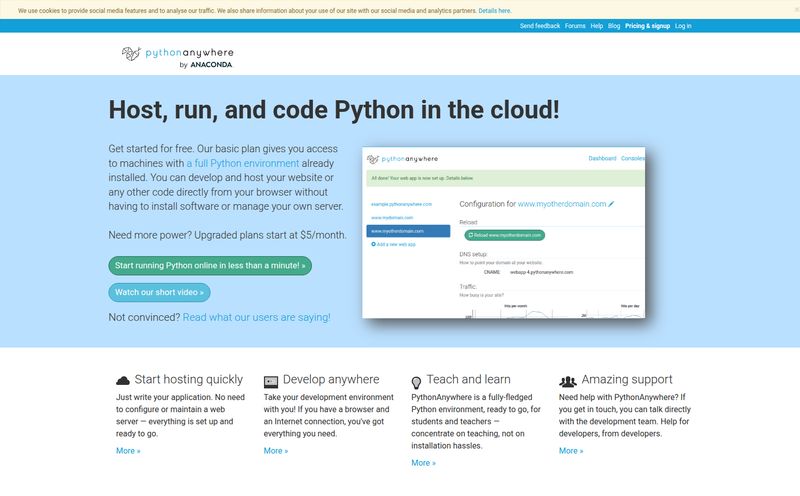 PythonAnywhere