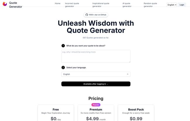 Quote Generator
