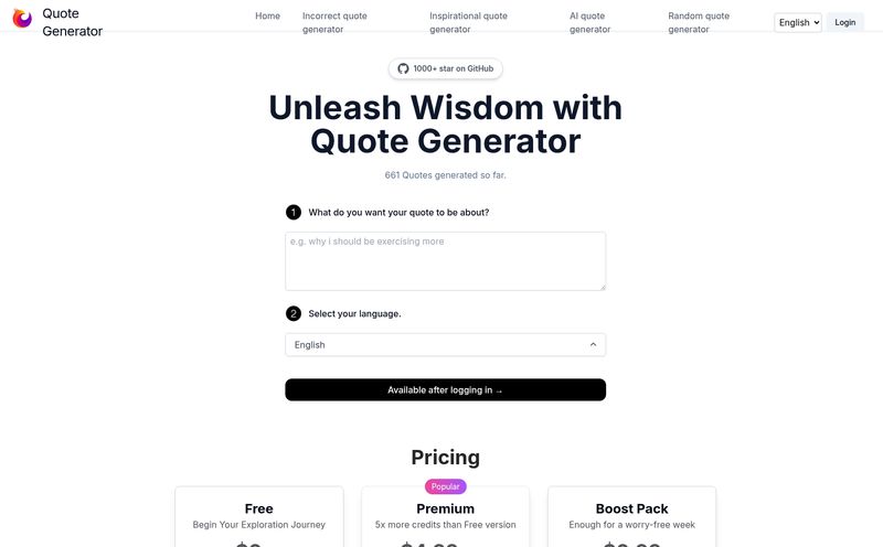 Quote Generator