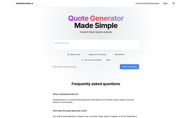 QuoteGenerator.io