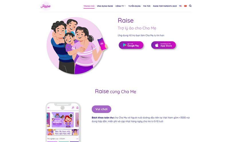 Raise - Virtual Assistant for Parents