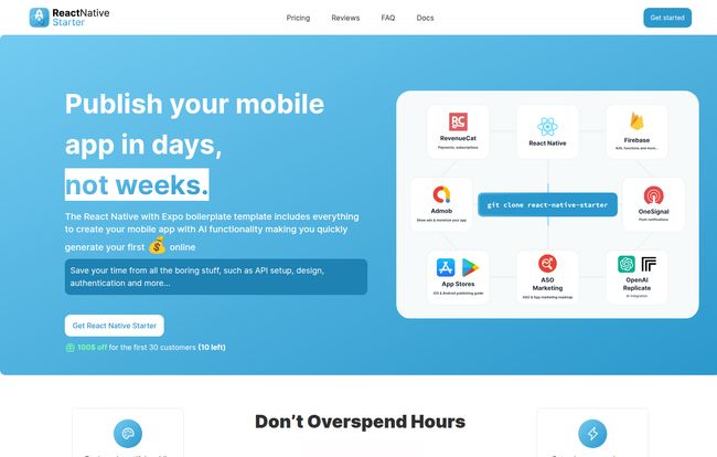 React Native Starter AI