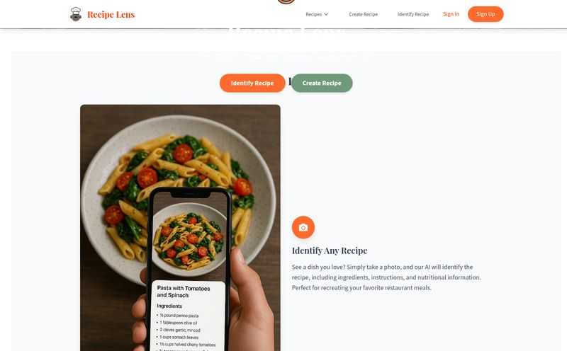 Recipe Lens