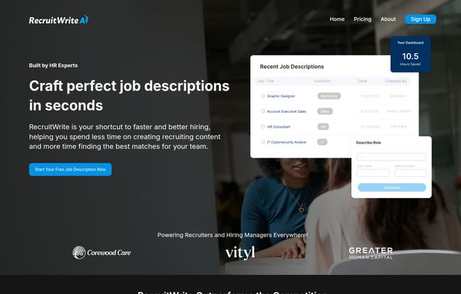 RecruitWrite AI