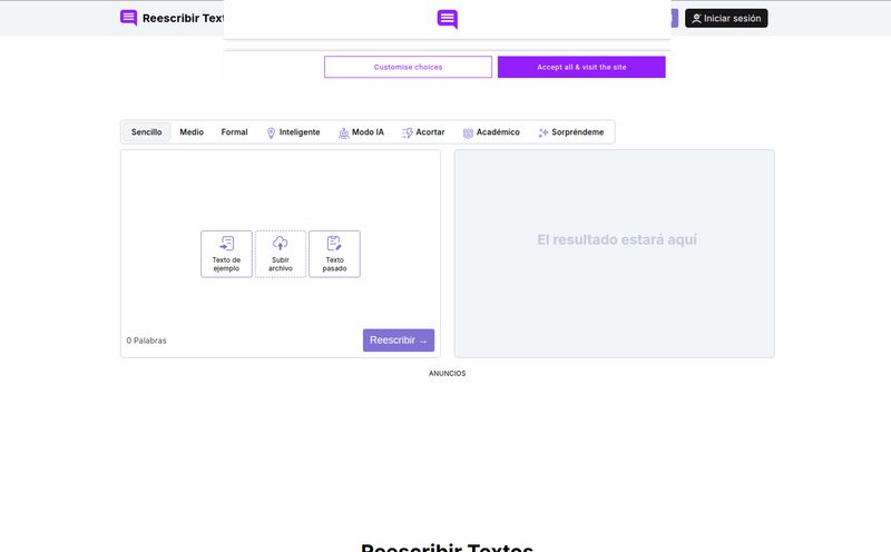 Reescribir Textos