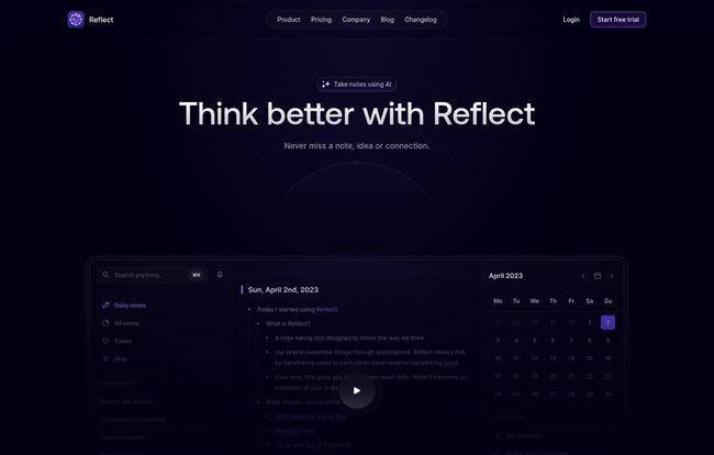 Reflect Notes