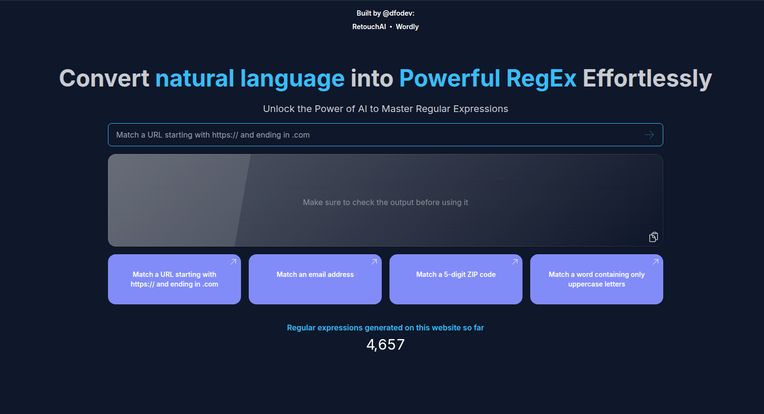 RegexBot