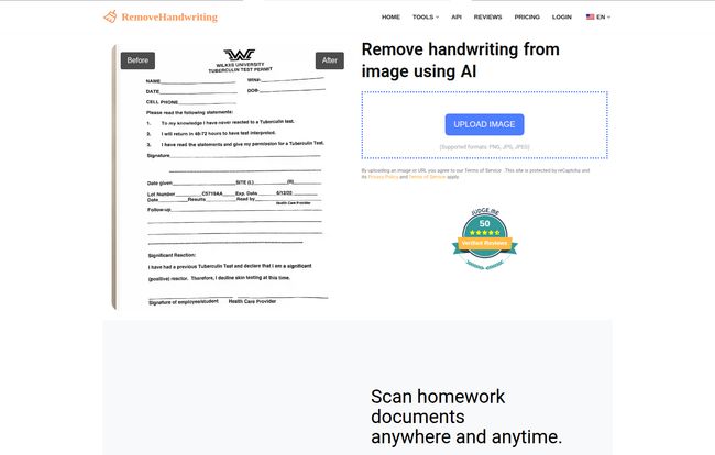 RemoveHandwriting