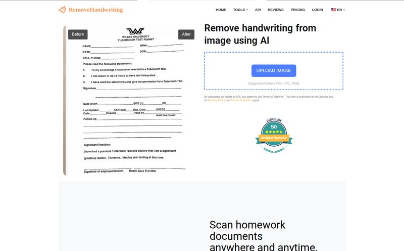 RemoveHandwriting