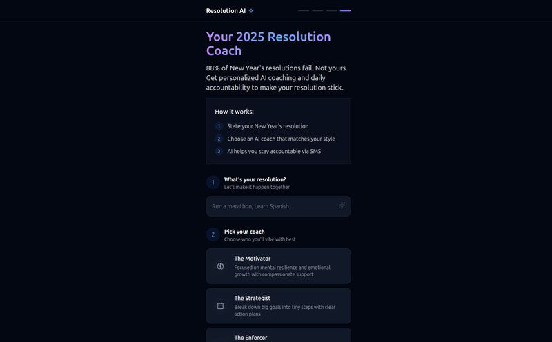Resolution Coach