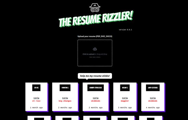 Resume Rizzler