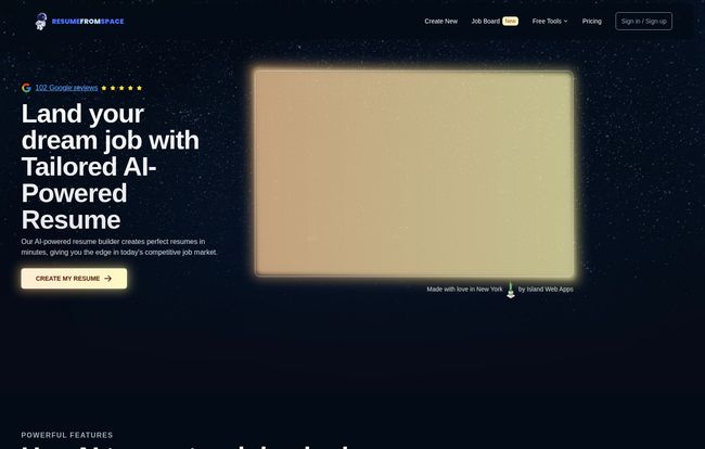 ResumeFromSpace