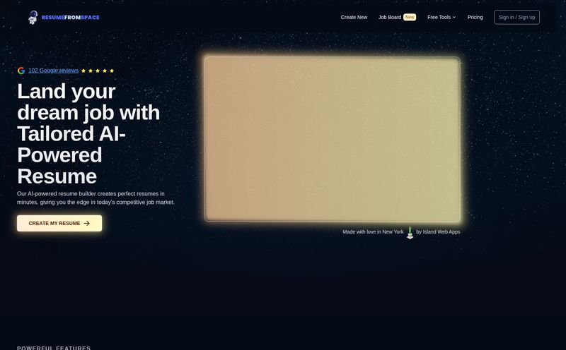 ResumeFromSpace