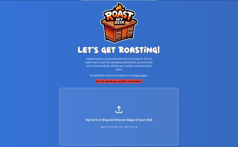 Roast Your Desk