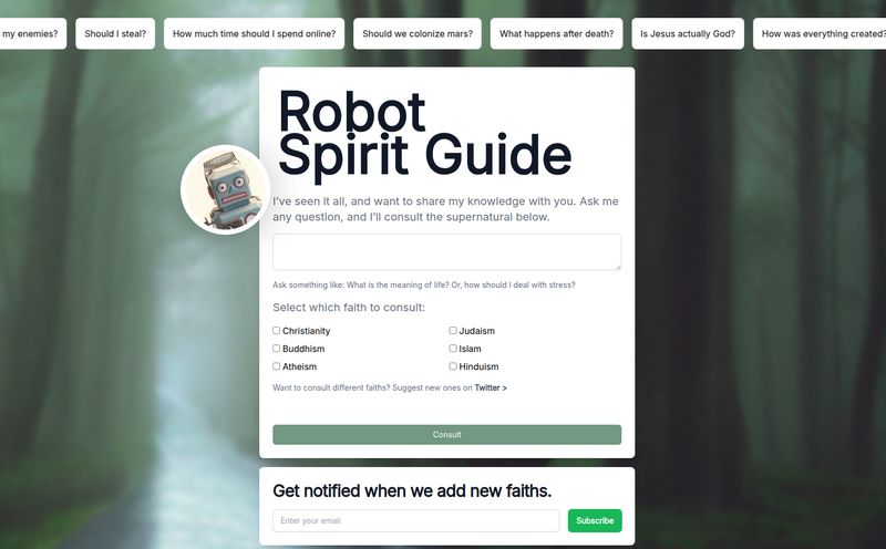 Robot Spirit Guide