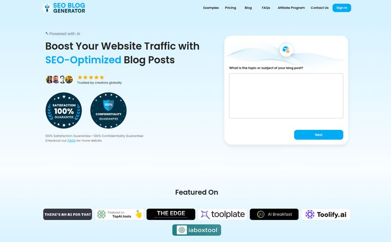 SEO Blog Generator