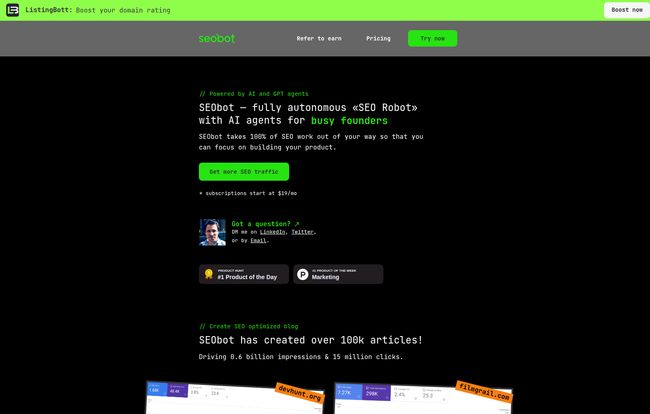 SEO Bot AI