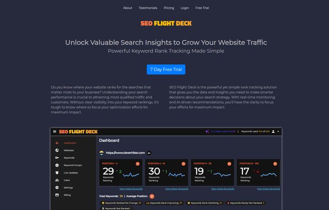 SEO Flight Deck