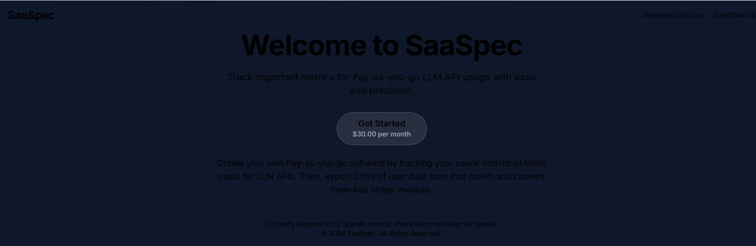SaaSpec