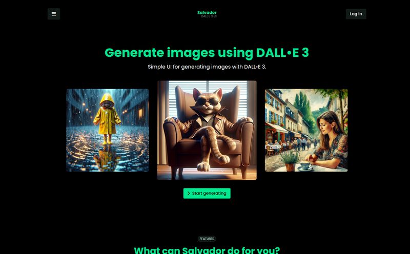 Salvador DALL·E 3 UI