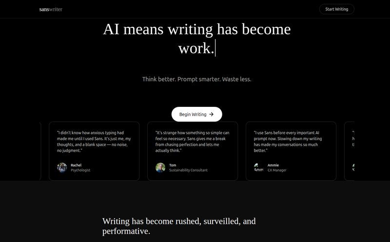 Sans Writer