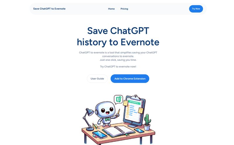 Save ChatGPT to Evernote