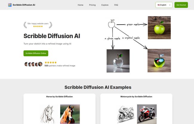 Scribble Diffusion AI