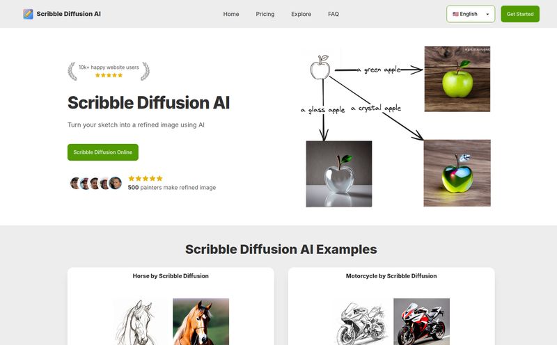 Scribble Diffusion AI
